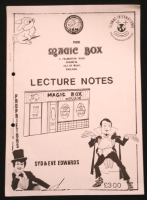 The Magic Box
              Lecture Notes