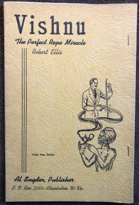 Robert
              Ellis: Vishnu, the Perfect Hindu Rope Miracle