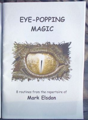 Mark Elsdon: Eye-Popping Magic