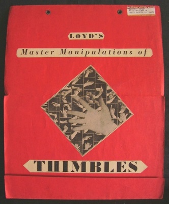 Master Manipulation of Thimbles - Draft