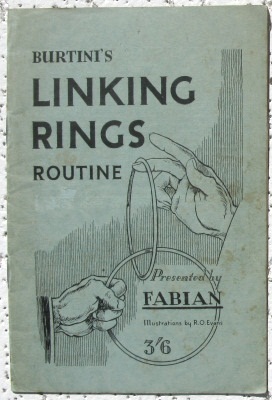 Fabian:
              Burtini's Linking Rings Routine