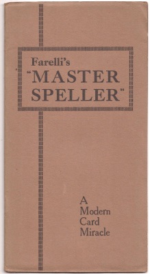 Farelli's Master Speller