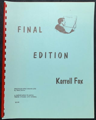 Karrell Fox: Final Edition