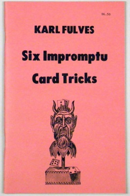 Six Impromptu Card
              Tricks