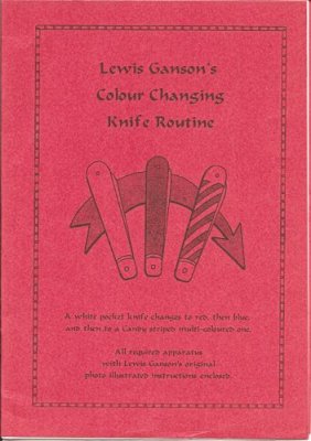 Colour Changing Pocket Knife