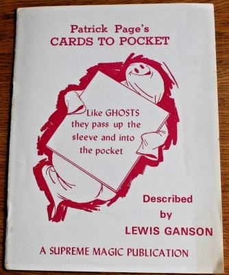 Ganson: Patrick Page's Cards to Pocket
