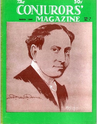 Walter Gibson:
              Conjuror's Magazine