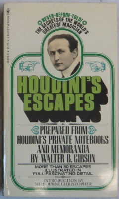 Houdini's Escapes- Paperback