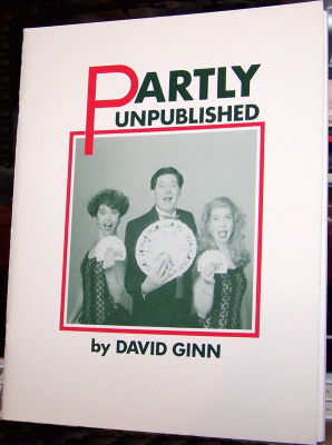 David Ginn: Partly Unpublished