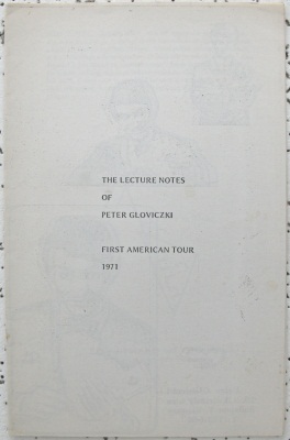 Gloviczki: 1971
              Lecture