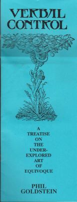 Phil Goldstein: Verbal Control