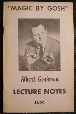 Magic by Gosh
              Lecture Notes