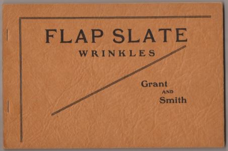 Grant & Smith: Flap Slate Wrinkles