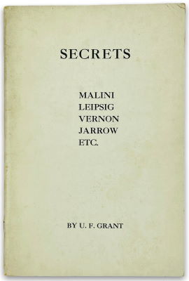 U.F.
              Grant: Secrets