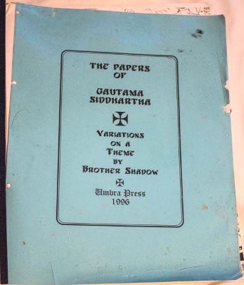 Herron - Brother Shadow - Papers of Gautama
              Siddhartha