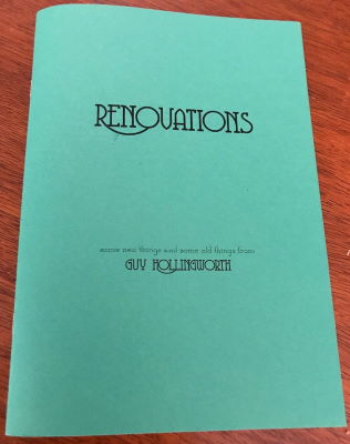 Guh Hollingworth: Renovations