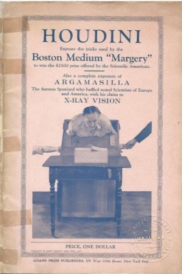 Houdini Exposes Medium Margery