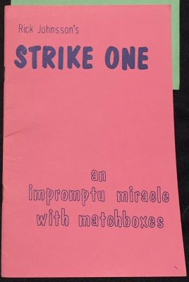 Johnsson: Strike One