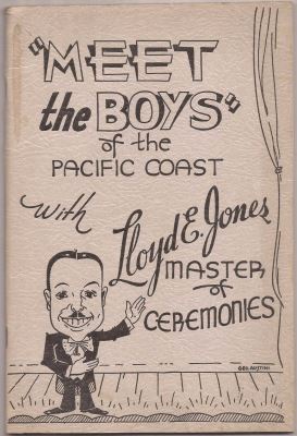 Lloyd Jones Meet the Boys of the Pacific Coast