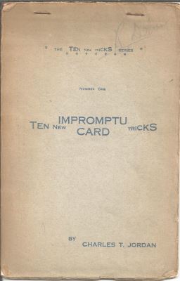 Ten New Impromptu Card Tricks