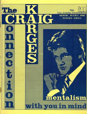 The Craig Karges Connection - Mentalism With You In
              Mind