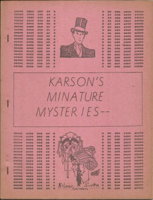 Joe Karson: Karson's Miniature Mysteries