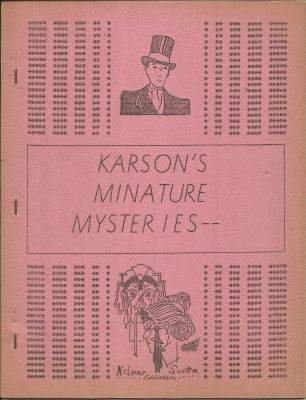 Joe Karson: Karson's Miniature Mysteries