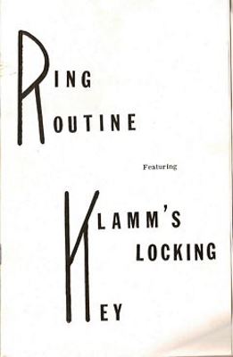 Ring Routine