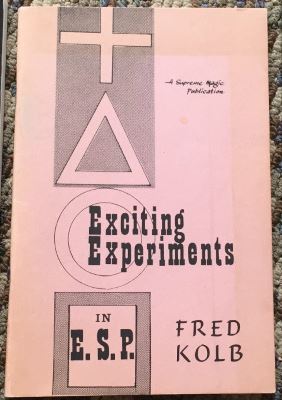 Exciting Experiments in ESP