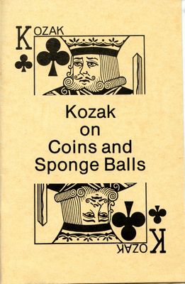 Kozak on Coins and
              Sponge Balls