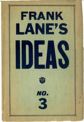 Frank
              Lane's Ideas No. 3