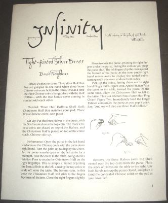 Infinity magazine volume one number one