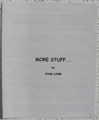 Chad Long: More
              Stuff