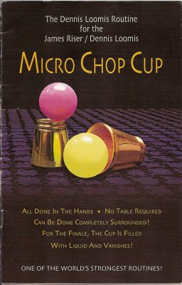 Loomis Micro
              Chop Cup