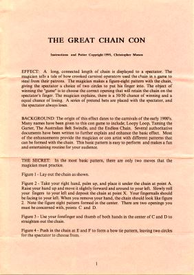 Manos: The Great Chain Con