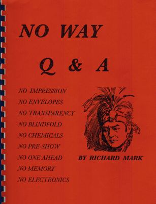 No Way Q&A