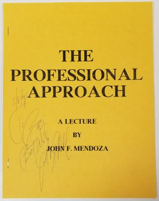 Mendoza Professional Approach
