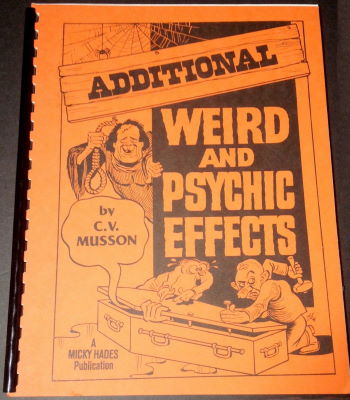 C.V. Musson: Additional Weird and Psychic Effects