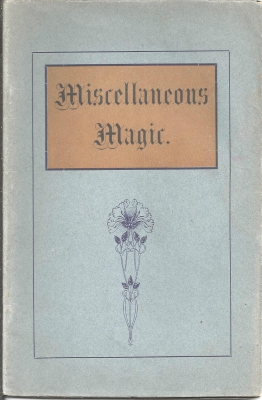 Miscellaneous Magic