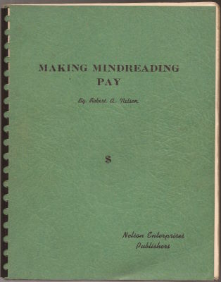 Robert Nelson: Making Mindreading Pay