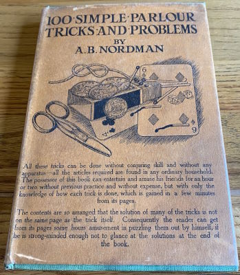 A.B. Nordmann: One Hundred Simple Parlour Tricks and
              Problems