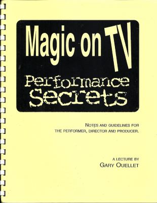 Magic
              on TV Performance Secrets