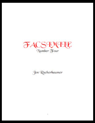 Jon Racherbaumer: Facsimile 4