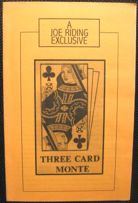 Riding: Three Card Monte