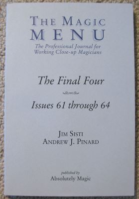 Sisti: Magic Menu Final Four Issues