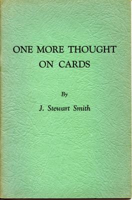 Stewart: One More
              Thought on Cards