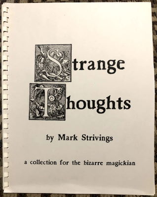 Mark Strivings: Strange Thoughts