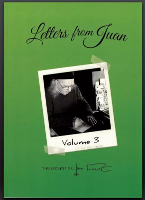 Juan Tamariz: Letters from Juan Tamariz Volume 3