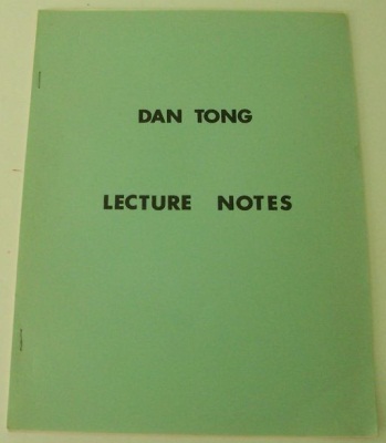 Lecture Notes