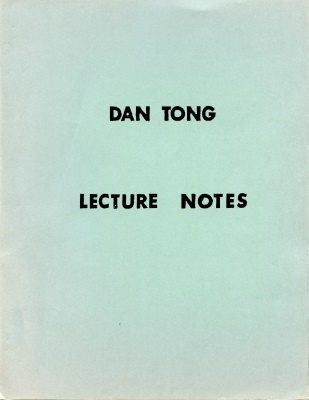 Lecture Notes